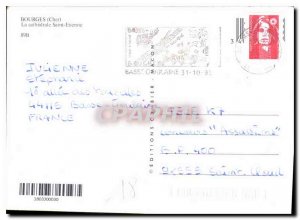 Modern Postcard Bourges Cher Saint Etienne cathedral