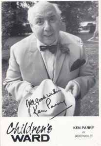 Ken Parry as Jack Crossley in Childrens Ward TV Show Vintage Signed Cast Card