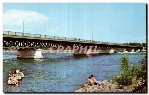 Old Postcard Point Mgr Langlois Relient the Counts of Soulanges and Beauharno...