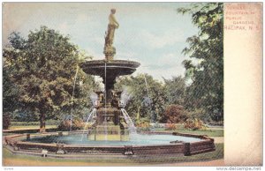 Jubilee Fountain In Public Gardens, Halifax, Nova Scotia, Canada, PU-1908