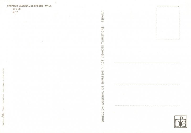 Parador Nacionalde Gredos,Avila,Spain