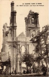 CPA MILITAIRE Mont St Eloi-Les Tours de l'Abbaye (315828)