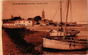 CPA ILE-de-NOIRMOUTIER - Derriere le Port (637297)