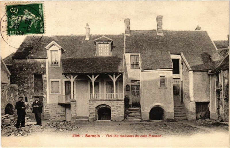 CPA SAMOIS - Vieille maisons du coin Musard (292799)