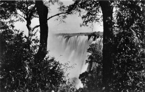 RPPC EASTERN CATARACT VICTORIA FALLS SOUTH AFRICA REAL PHOTO POSTCARD