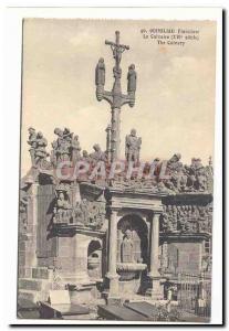 Old Postcard Guimiliau Calvary (16th)