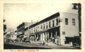 Main Street - Vergennes, Vermont