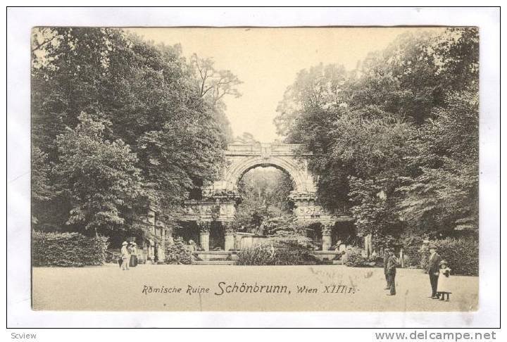 Romische Ruine Schönbrunn, Wien XIII, Vienna, Austria, 1900-1910s