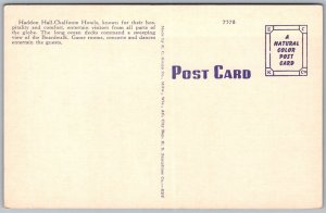 Vtg Atlantic City New Jersey NJ Chalfonte Hotel Haddon Hall 1940s View Postcard