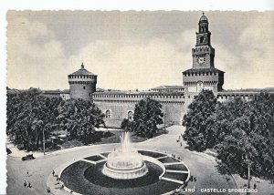 Italy Postcard - Milan / Milano - The Sforza's Castle     AB2030