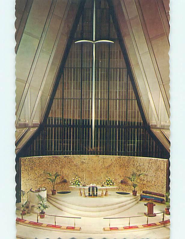 Unused Pre-1980 CHURCH SCENE Colorado Springs Colorado CO L4119