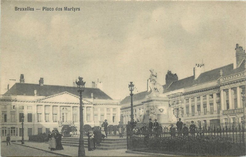 Belgium Brussels Place de martyrs