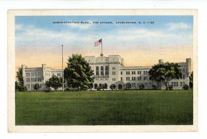 SC - Charleston. The Citadel, Administration Building