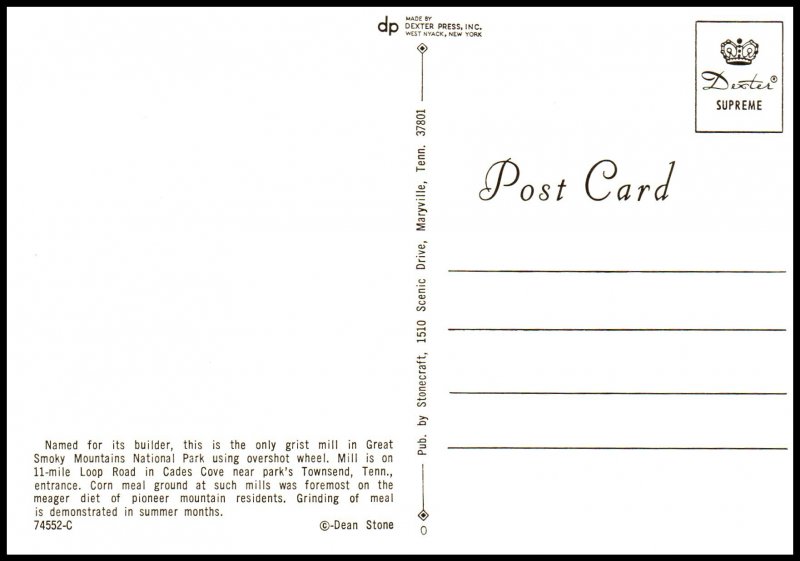 John P Cable Mill,Great Smokey Mountains,TN