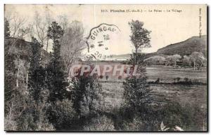Old Postcard Plouha Palus The Village