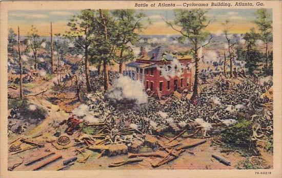 Battle Of Atlanta Cyclorama Building Atlanta Georgia