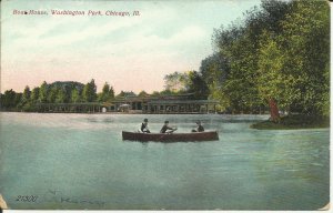 Chicago, Ill., Boat House, Washington Park