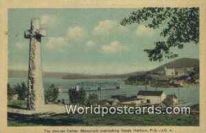 Jacques Cartier Monument Gaspe Harbour, PQ Canada Unused 