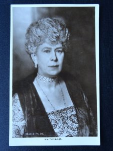 British Royalty H.M. THE QUEEN MARY of Teck c1930s RP Postcard by Elliot & Fry