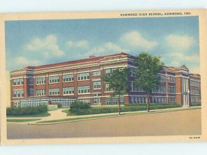 Pre-Chrome HIGH SCHOOL SCENE Hammond Indiana IN AG6823