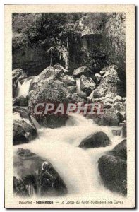 Old Postcard Sassenage Gorge below the Furon tanks