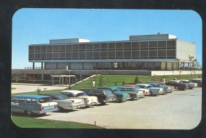 COLORADO SPRINGS COLORADO UNITED STATES AIR FORCE ACADEMY OLD CARS POSTCARD