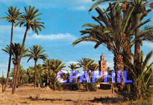 Post Modern Marrakech Koutoubia Map - View from the Palmeraie