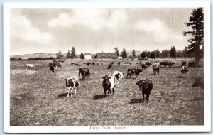 Postcard - Dairy Farm - Oregon