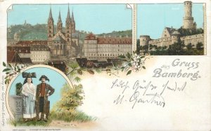 Germany Bamberg litho 1900