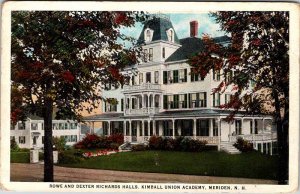 Postcard SCHOOL SCENE Meriden New Hampshire NH AM1439