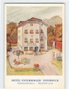 Postcard Hotel Unterberger Innsbruck Austria