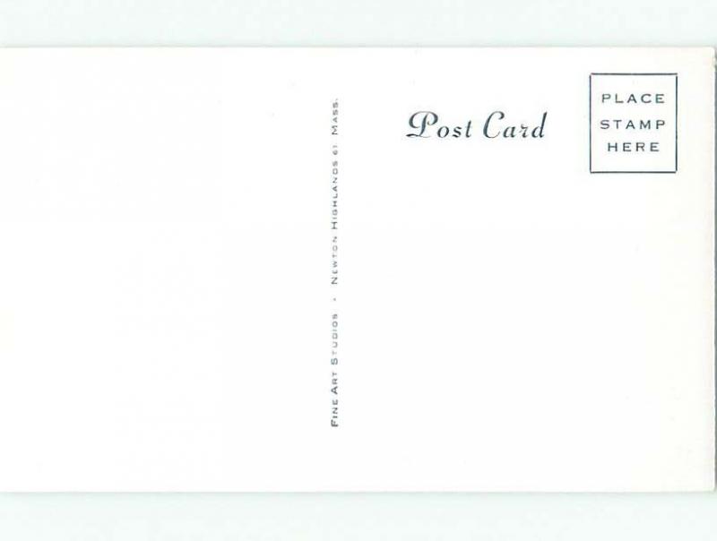 Pre-1980 Risque Comic SEXY BEACH GIRL LOOKING DOWNWARD AB7071