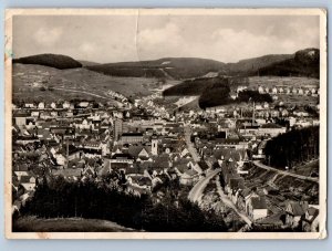 Baden-Württemberg Germany Postcard Tailfingen on the Swabian Alb 1953 RPPC Photo