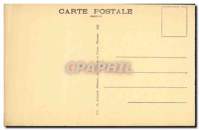 Old Postcard Lisieux La Salle Doree