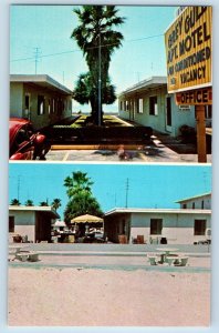 Madeira Beach Florida FL Postcard Grey Gull Apartments Gulf Blvd. c1960 Vintage