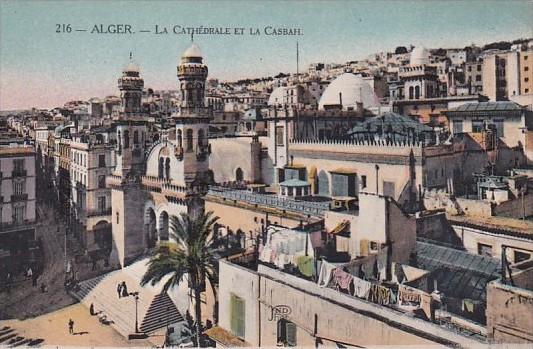 Algeria Alger La Cathedrale et la Casbah