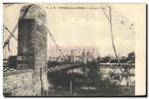 Postcard Old Grand Pont Cosne sur Loire