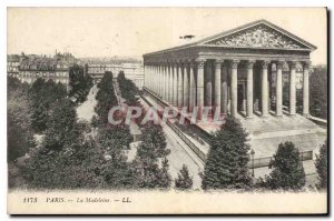 Postcard Old Paris La Madeleine