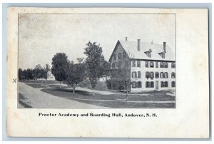 c1905 Proctor Academy Boarding Hall Andover New Hampshire NH Antique Postcard