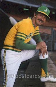 Baseball Postcard Oaklands A's Billy Martin