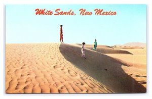 White Sands New Mexico White Sands National Monument Postcard