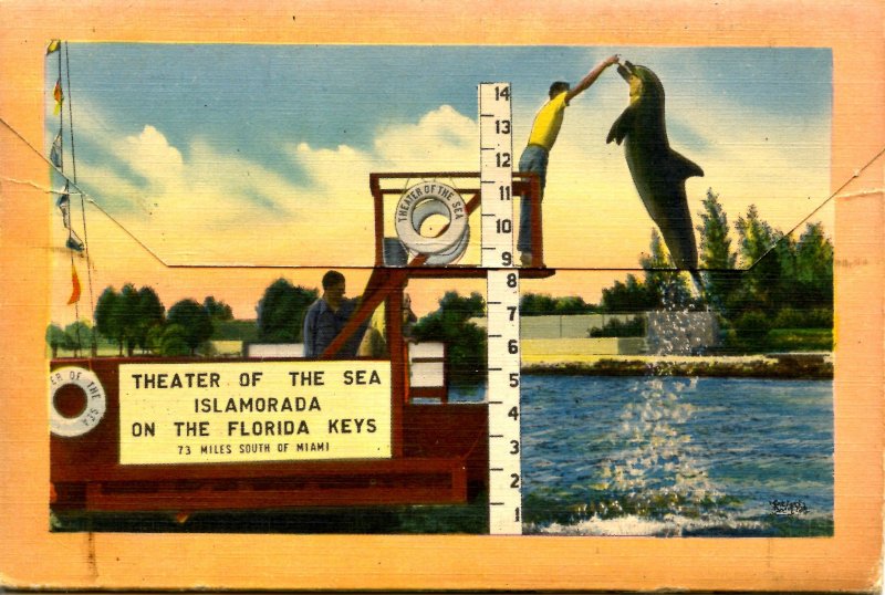 Folder - Overseas Highway, Florida Keys & Key West (18 lithograph views; line...