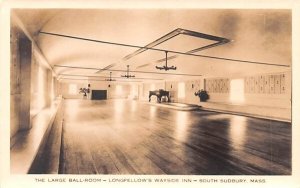 Large Ball Room South Sudbury, MA Longfellow's Wayside Inn, Real Photo