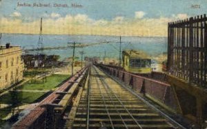 Incline Railroad  - Duluth, Minnesota MN Postcard
