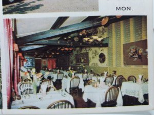 The Castle Restaurant & Hotel Chepstow Monmouth Wales Vintage Postcard 1972