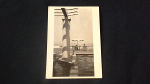 Black And White Postcard Jacques Henri Lartique Piscine de la Chambre d'Amour