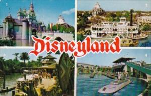 Multi View Disneyland Anaheim California