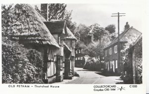 Kent Postcard - Old Petham - A Thatched House - Pamlin Prints   S102