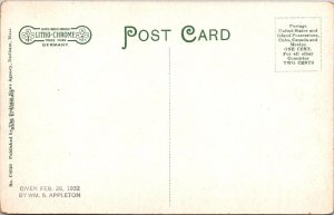 Norfolk County Jail, Dedham MA Vintage Postcard R68