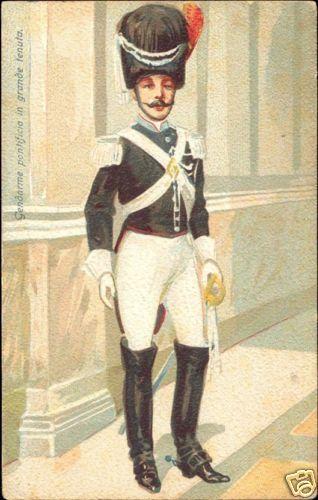 Vatican, Gendarme Pontificio, Grand Uniform (ca. 1899)